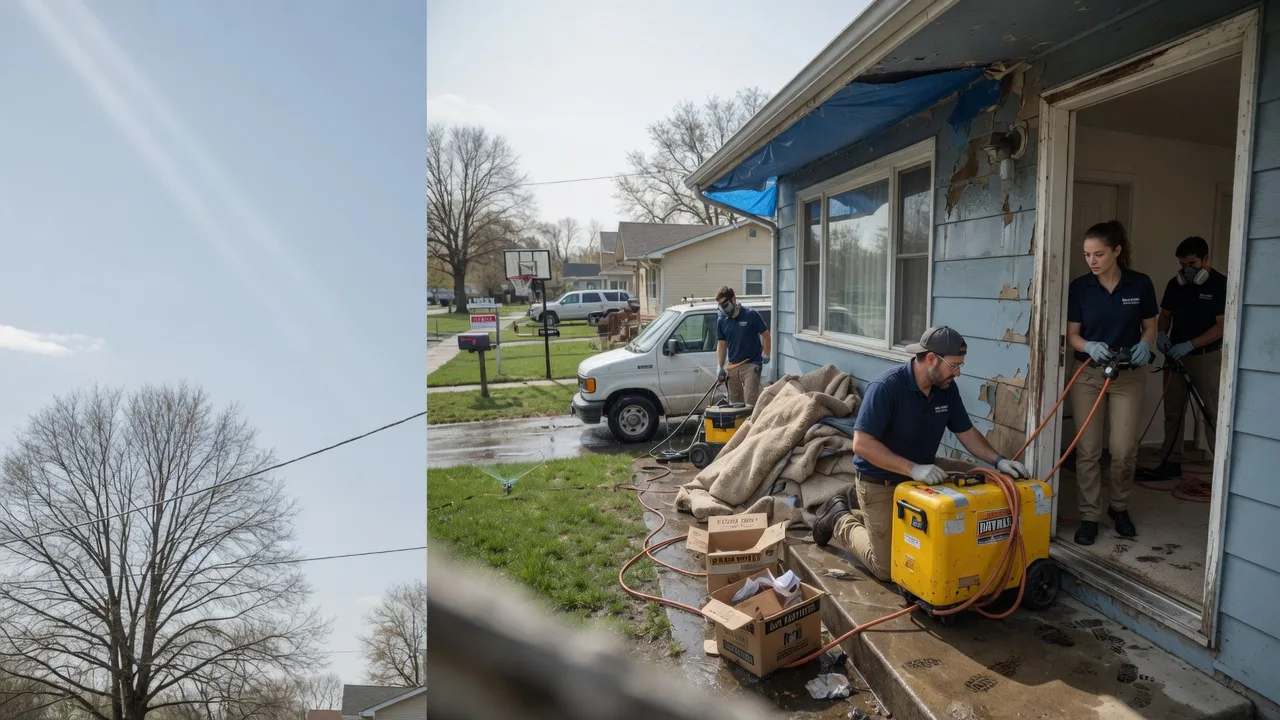 Basement Flood Cleanup in Andover, CT near me
